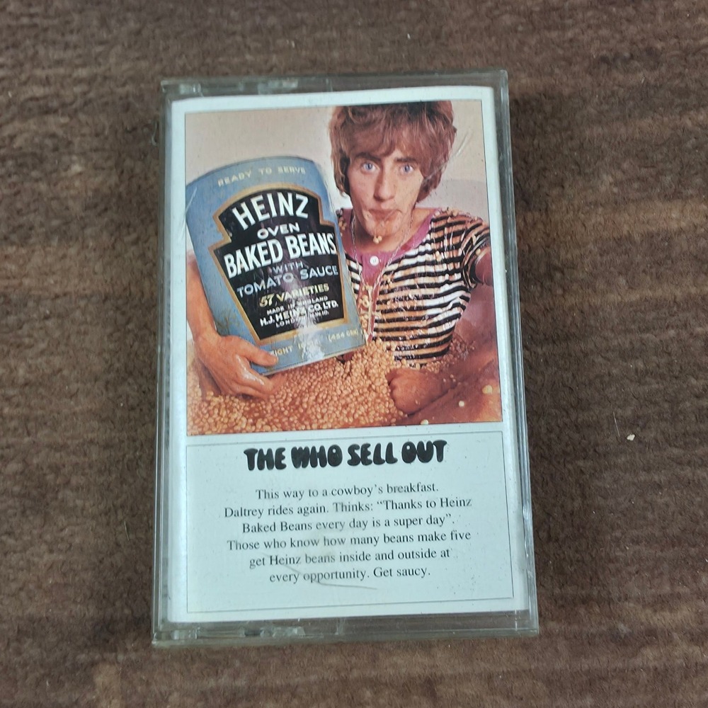 The Who Sell Out Cassette Tape OS Clear Good 1995 MCA Records Classic Rock